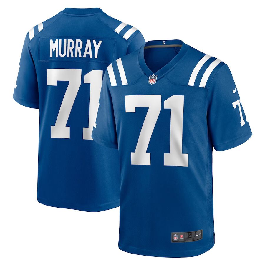 Men Indianapolis Colts #71 Jordan Murray Nike Royal Player Game NFL Jersey